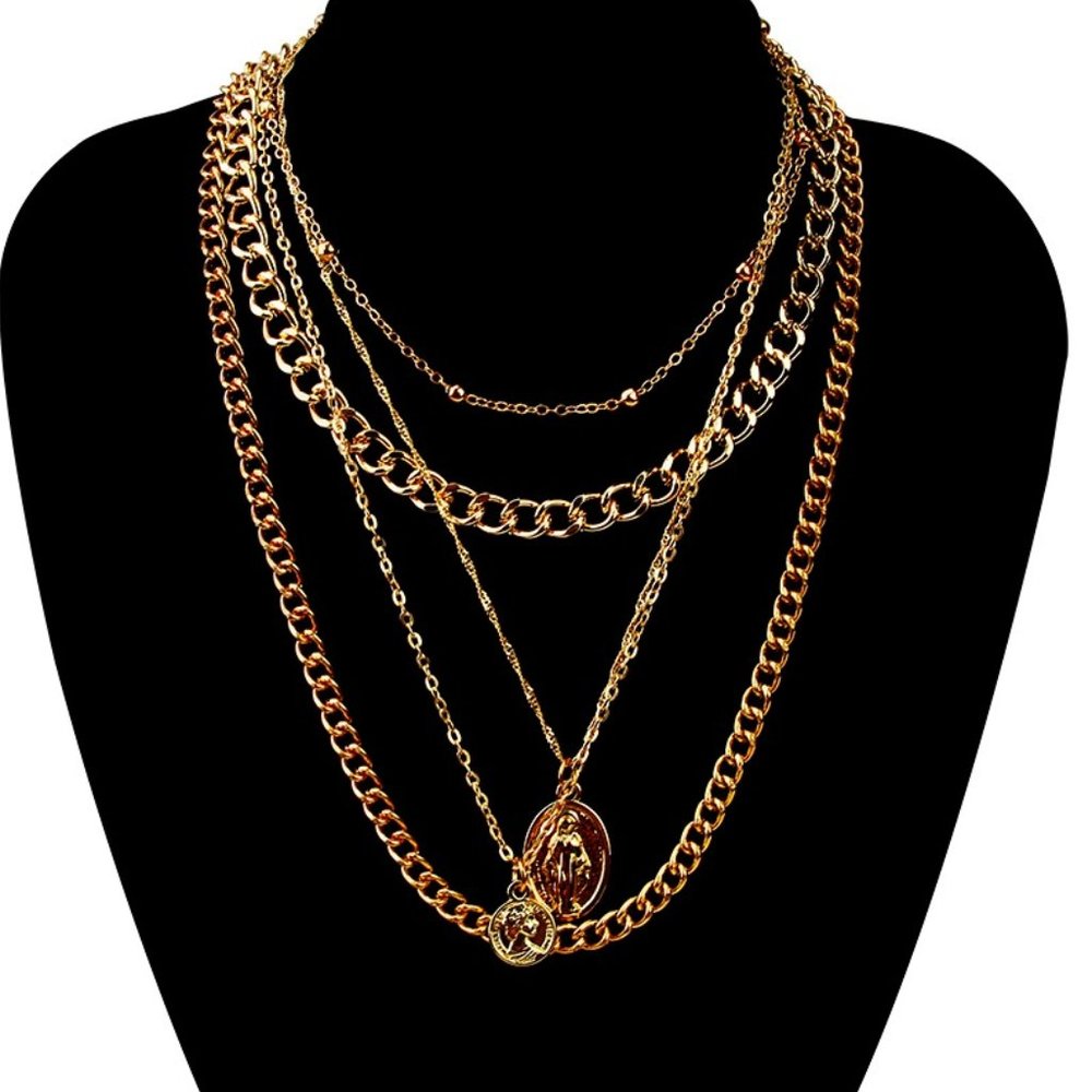Gold plated Cuban Chain Necklace